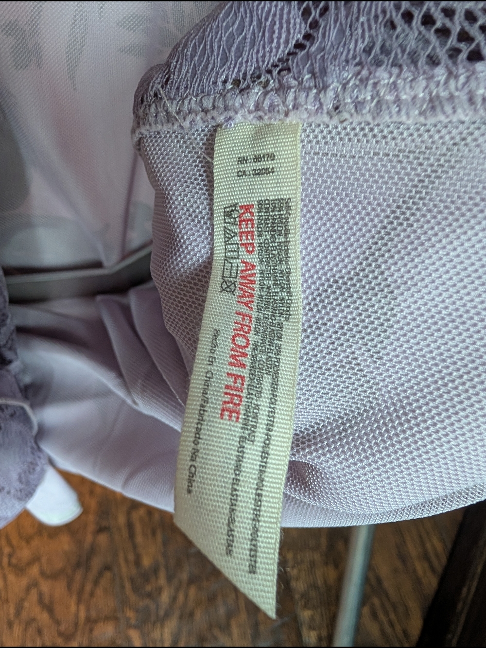 Free People Intimately Lavender Lace Floral Slip Dress - Picture 8 of 12